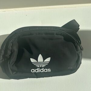 Adidas Black Belt Bag for Men and Women